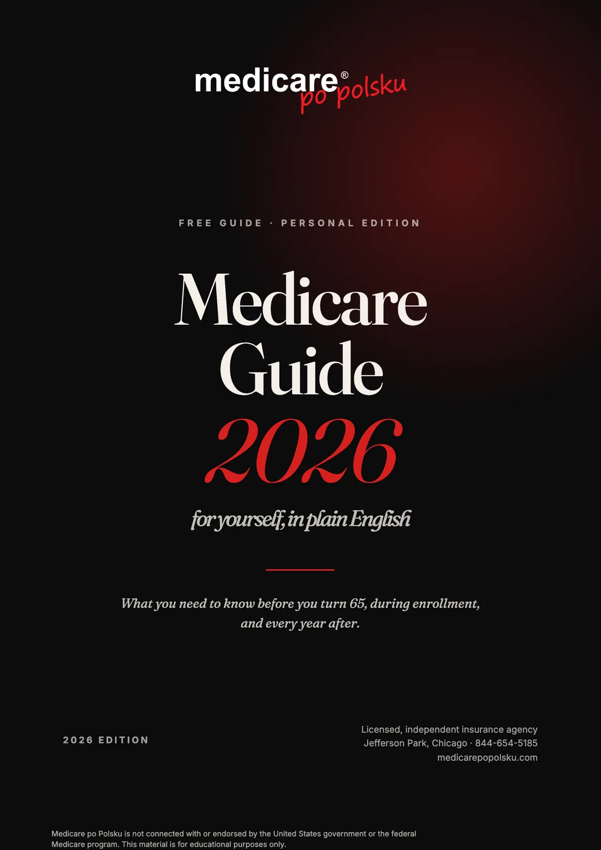 Medicare Guide 2026 (Personal Edition), cover
